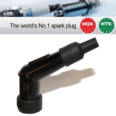 NGK Resistor Spark Plug Cap YB05F black (8082) - Vroom Classics
