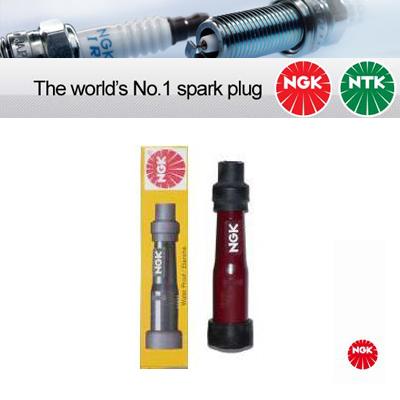NGK SB05F Resistor Spark Plug Cap red 8567 - Vroom Classics