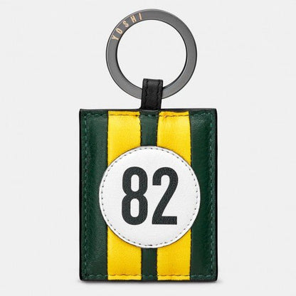 No 82 Green Lotus Racing Stripe Keyring - Vroom Classics
