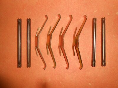 OPEL VECTRA (1988 - 92) 85mm pins FRONT BRAKE PAD PIN KIT - GBK1057 - Vroom Classics