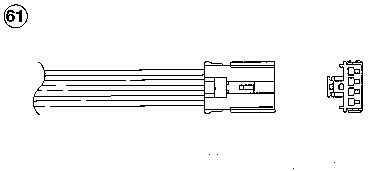 NGK OZA324-L2 / OZA324L2 / 1780 Zirconia Type Lambda Sensor Genuine NGK Component