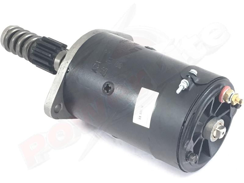 PCS00136B Reman M418G Powerlite Inertia Starter Motor Land Rover Lucas LRS00136 - Vroom Classics