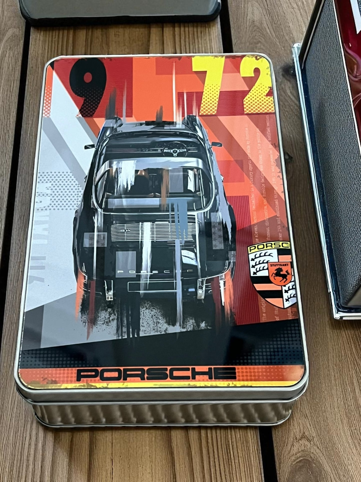 Porsche 911 Targa Tribute Metal Storage Box