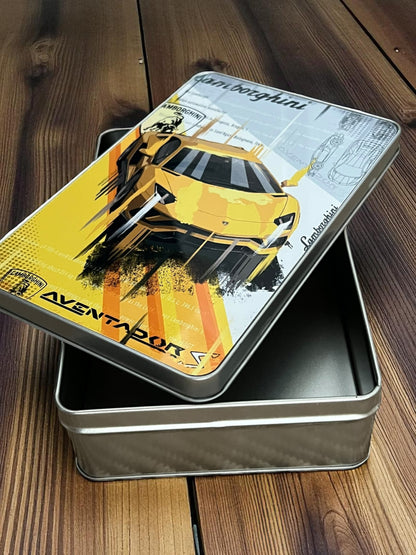 Lamborghini Aventador S Tribute Metal Storage Box