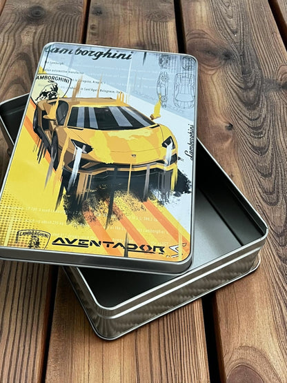 Lamborghini Aventador S Tribute Metal Storage Box
