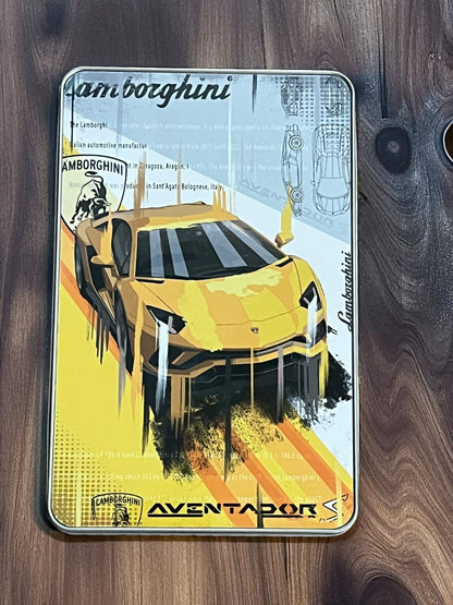 Lamborghini Aventador S Tribute Metal Storage Box