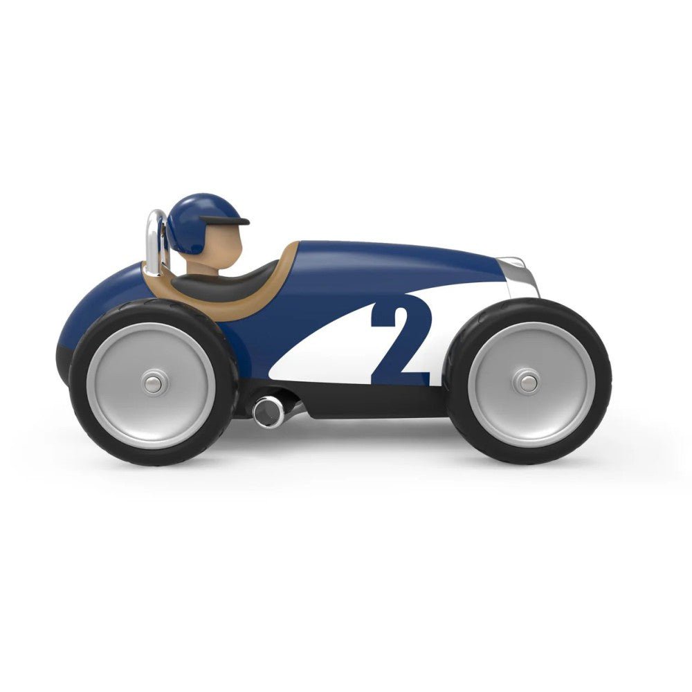 PLAYFOREVER BAGHERA BLUE TOY RACING CAR - Vroom Classics