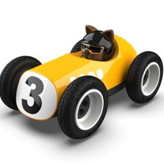 Playforever Egg Roadster Yellow - Vroom Classics