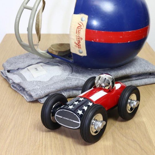 Playforever Midi Bonnie Racing Car Stars and Stripes - Vroom Classics