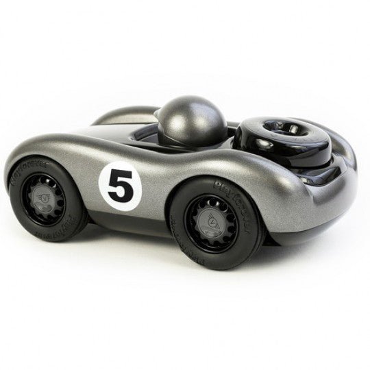 Playforever Viglietta Racing Car Metallic Grey - Vroom Classics