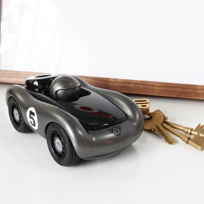 Playforever Viglietta Racing Car Metallic Grey - Vroom Classics