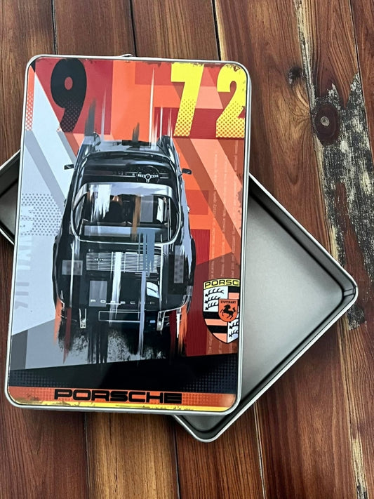 Porsche 911 Targa Tribute Metal Storage Box - Vroom Classics