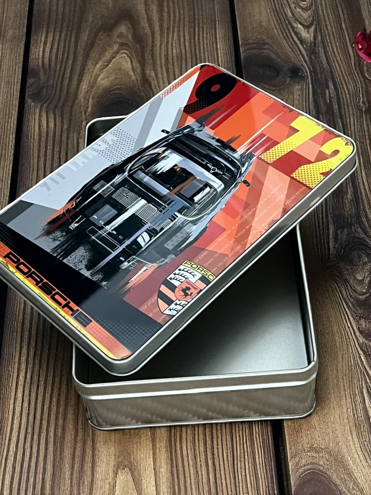 Porsche 911 Targa Tribute Metal Storage Box - Vroom Classics