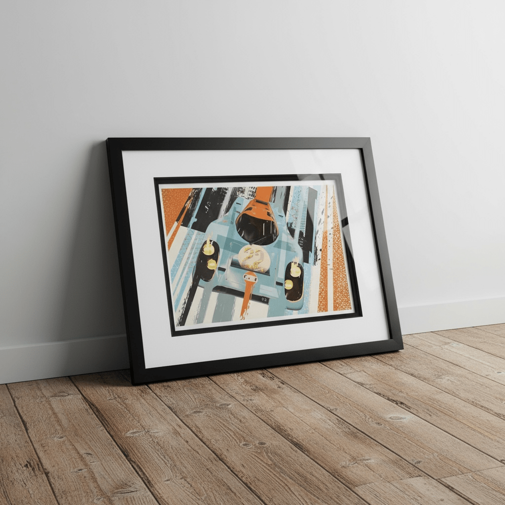 Porsche 917 Pop Art Print - Medium - Vroom Classics