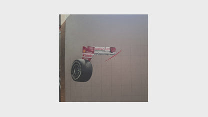 Mark Webber Hitches a Lift with Alonso - Limited Edition Giclee Print