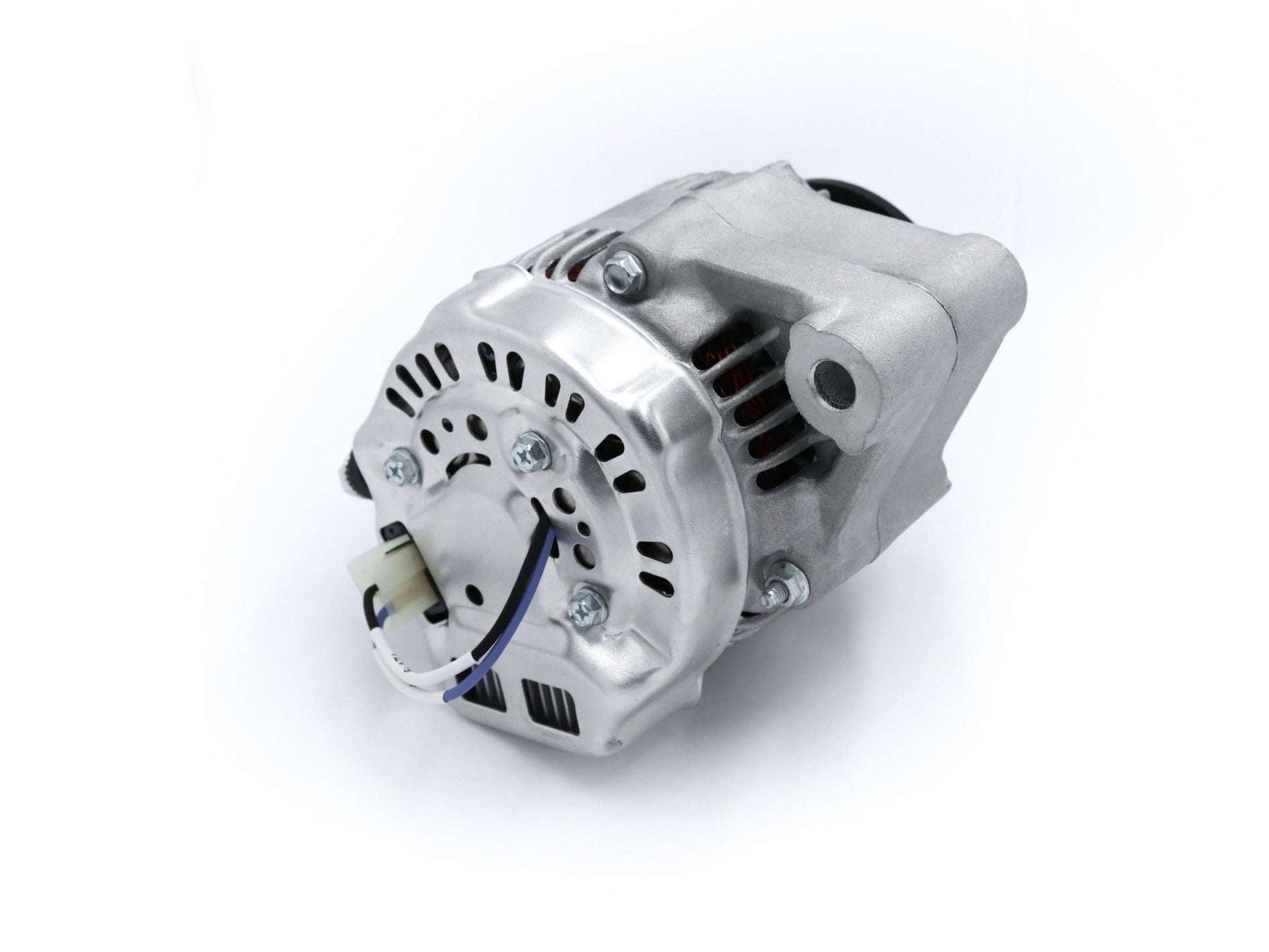 RAC001 Powerlite Performance Alternator Small 55A "in line" 2 Bottom Fixing Lugs - Vroom Classics