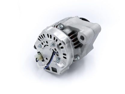 RAC001 Powerlite Performance Alternator Small 55A "in line" 2 Bottom Fixing Lugs - Vroom Classics