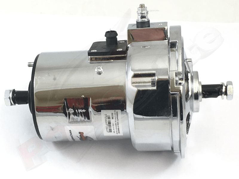 RAC088 Powerlite Performance Alternator 75A - Chrome Finish - Vroom Classics