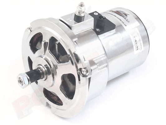 RAC088 Powerlite Performance Alternator 75A - Chrome Finish - Vroom Classics