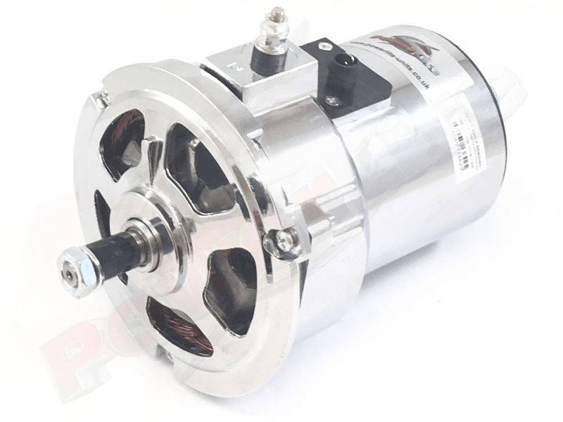 RAC088 Powerlite Performance Alternator 75A - Chrome Finish - Vroom Classics