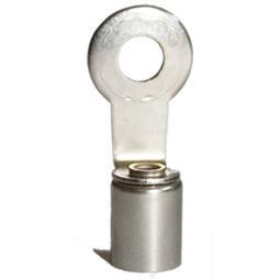 Rajah Spark Plug Ring Terminal Nickel Plated Brass 7mm Cable - Vroom Classics