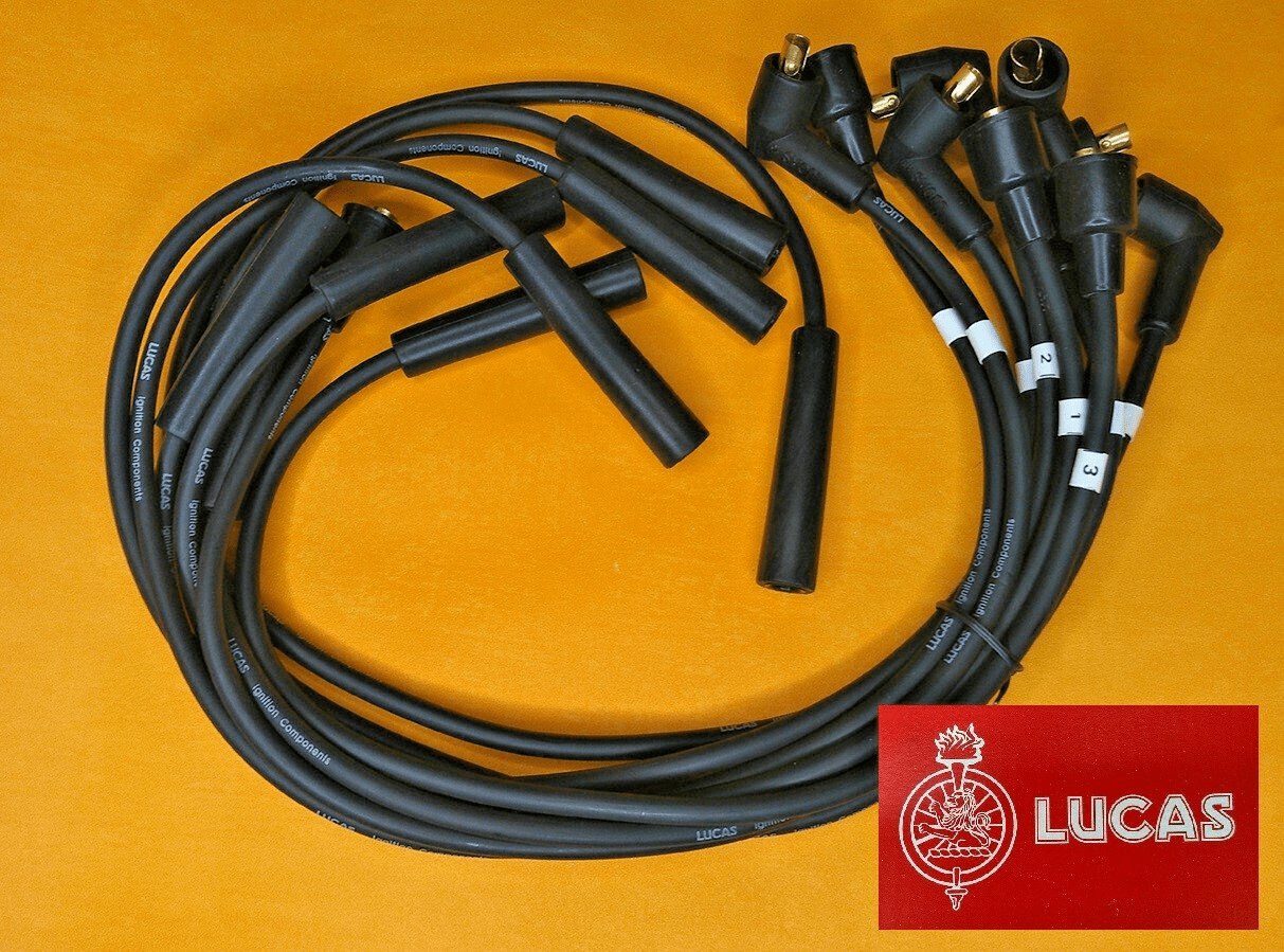 RANGE ROVER CLASSIC 3.5 3.9 V8 GENUINE LUCAS IGNITION LEAD SET - Vroom Classics