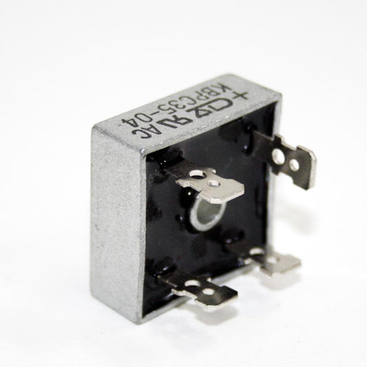 Rectifier Universal 6v & 12v Single Phase Replace Lucas Finned Rectifier Pos/Neg - Vroom Classics