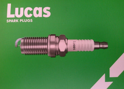 RELIANT SCIMITAR GTE 2994cc (1969 - 74) SPARK PLUGS SET of 6 - GENUINE LUCAS - Vroom Classics