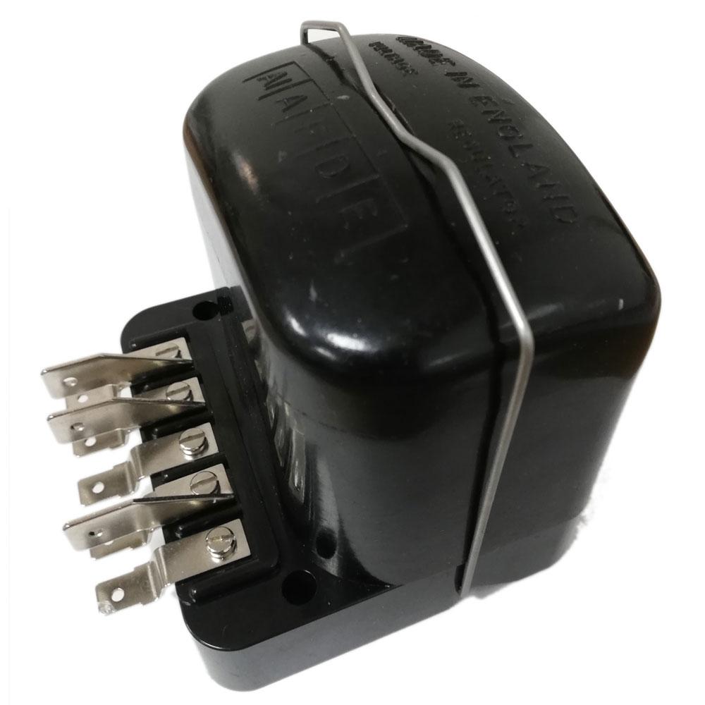 Remax Dynamo 12V Voltage Regulator 22 AMP Negative Earth Lucar Blade Spade Terminal Replaces Lucas RB106,NCB100,LRC100 - Vroom Classics