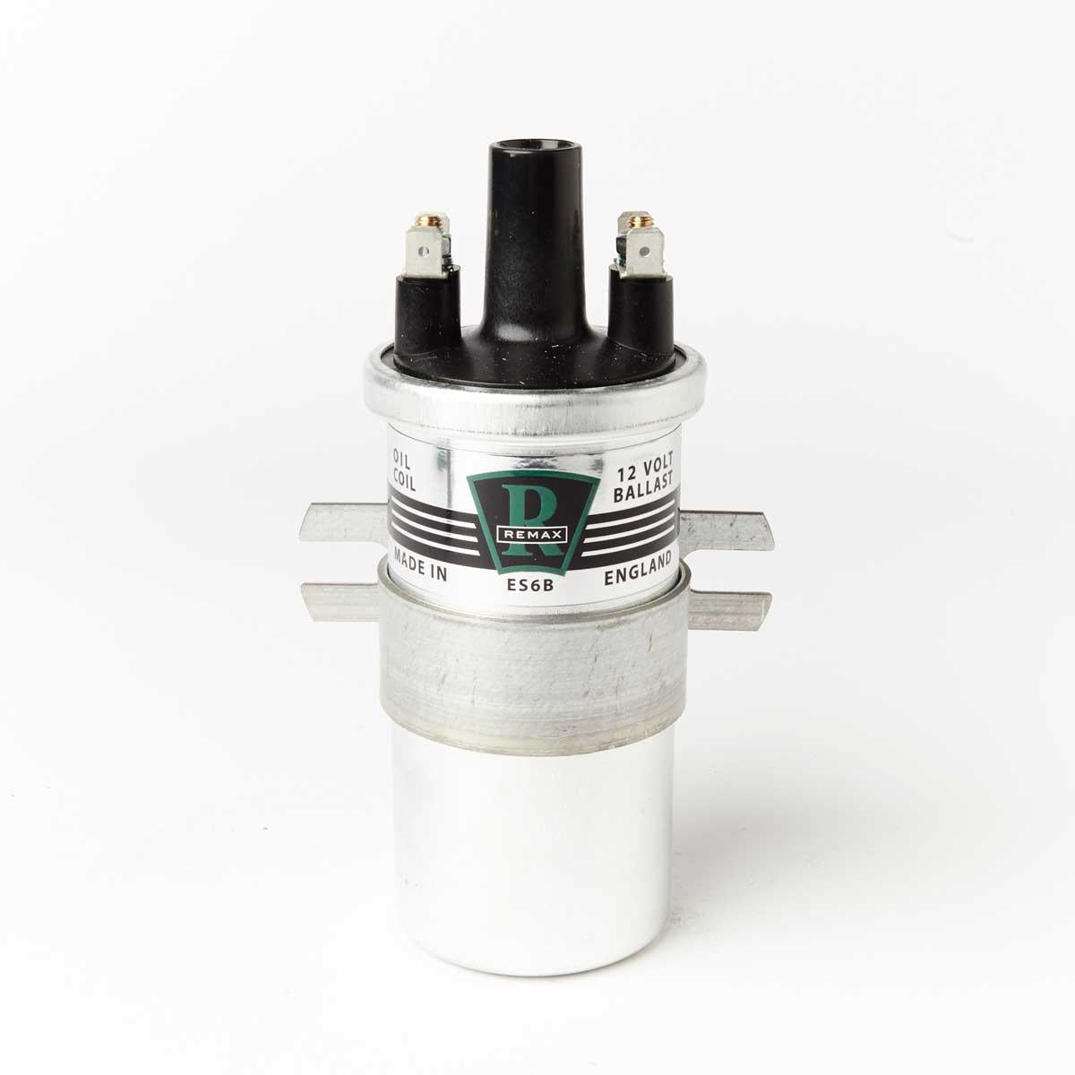 Remax ES6B Ignition 12V Ballast Resitor Coil PushIn MADE IN ENGLAND - Eqv Lucas DLB102 - Vroom Classics
