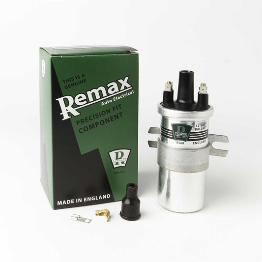 Remax ES6B Ignition 12V Ballast Resitor Coil PushIn MADE IN ENGLAND - Eqv Lucas DLB102 - Vroom Classics