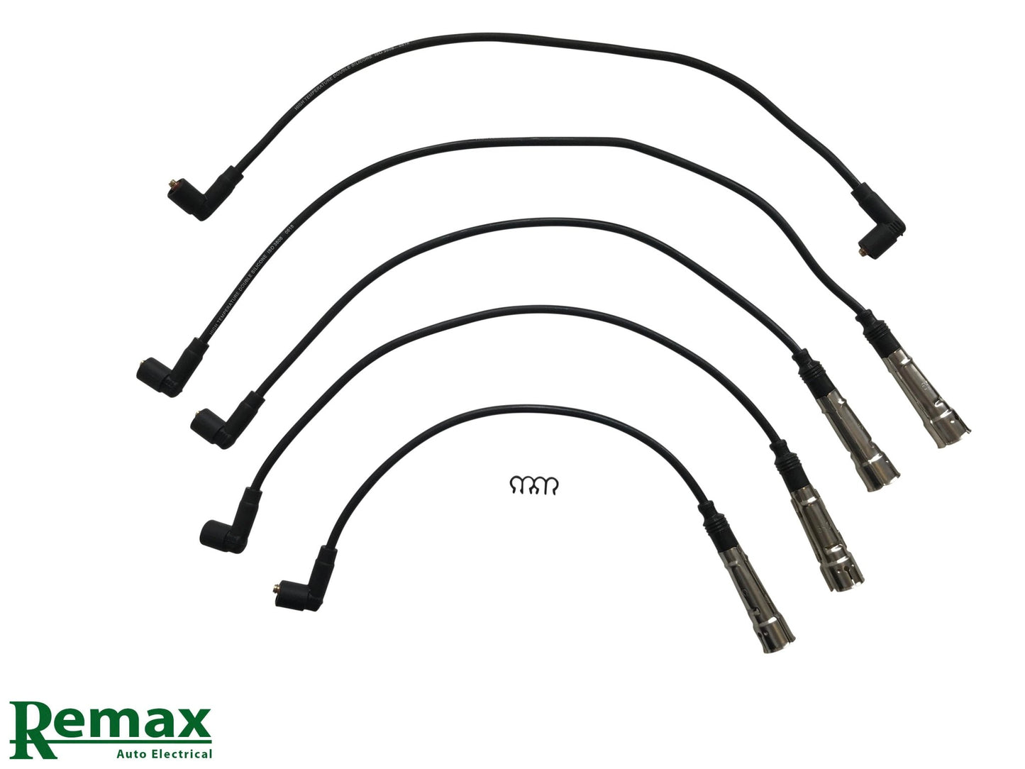 Remax HT Ignition Leads Cable Set Copper Core Cable 5 Leads AUDI 80 - Vroom Classics