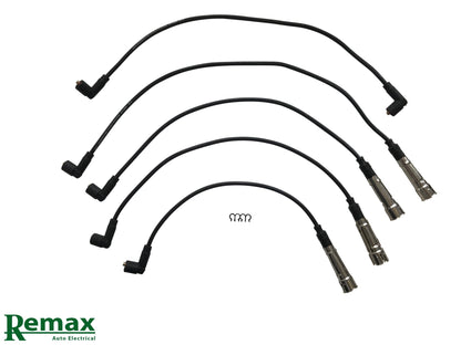 Remax HT Ignition Leads Cable Set Copper Core Cable 5 Leads AUDI 80 - Vroom Classics