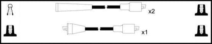 Remax HT Ignition Leads Cable Set Resistive Cable 3 Leads HONDA ACTY - Vroom Classics