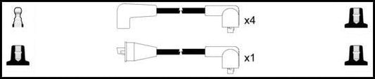Remax HT Ignition Leads Cable Set Resistive Cable 5 Leads LDV SHERPA - Vroom Classics