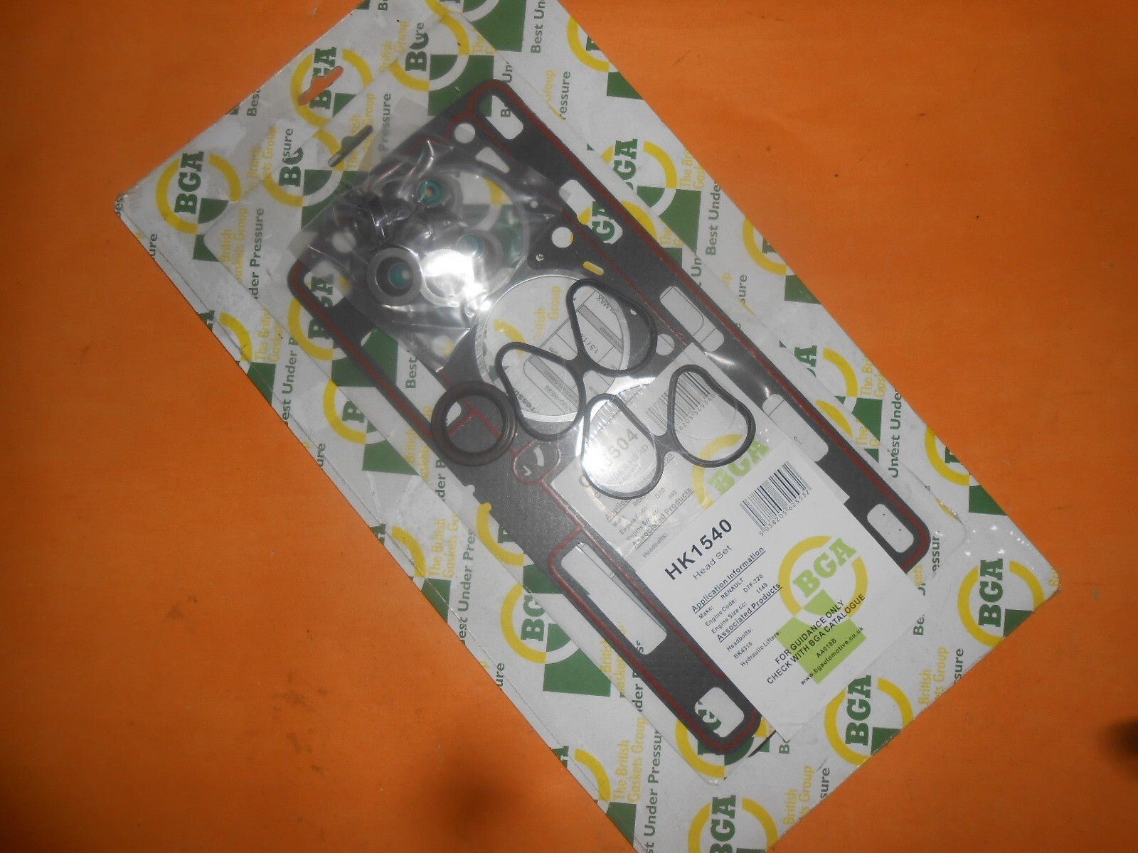 RENAULT CLIO, TWINGO, KANGOO, KUBISTAR 1.2 (1996 - 2010)CYLINDER HEAD GASKET SET - Vroom Classics