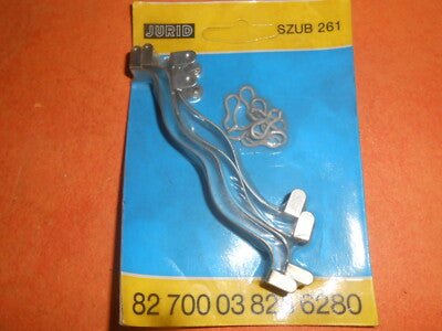 RENAULT ESPACE, FUEGO 1.6 Turbo Bendix type REAR BRAKE PAD FITTING KIT - BFK752 - Vroom Classics