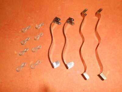RENAULT ESPACE, FUEGO 1.6 Turbo Bendix type REAR BRAKE PAD FITTING KIT - BFK752 - Vroom Classics