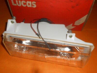 ROVER 200 SERIES 213,216(1984 - 1989) PASSENGER SIDE N/S HEADLIGHT UNIT - LUCAS OEM - Vroom Classics