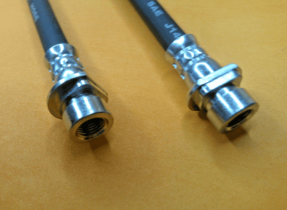 ROVER 45 I Hatchback & Saloon (2000 - 2005) REAR BRAKE HOSES PAIR - 249mm length - Vroom Classics
