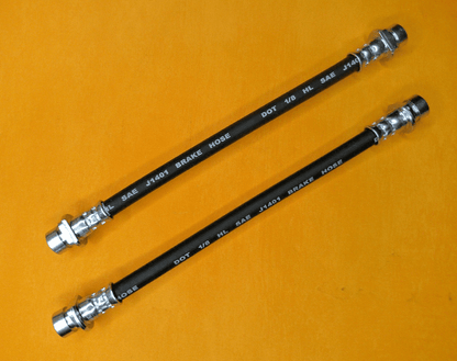 ROVER 45 I Hatchback & Saloon (2000 - 2005) REAR BRAKE HOSES PAIR - 249mm length - Vroom Classics