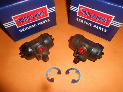 ROVER METRO 1.1i 1.4i 1.4D (1990 - 1995) 17.50mm REAR BRAKE WHEEL CYLINDERS PAIR - Vroom Classics