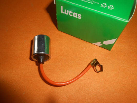 ROVER P6 3500 V8 (1968 - 72) NEW IGNITION CONDENSER - GENUINE LUCAS DCB101C - Vroom Classics