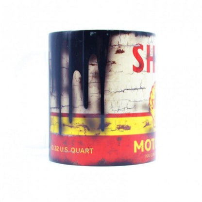 Shell Oil Can Mug - Vroom Classics