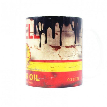 Shell Oil Can Mug - Vroom Classics