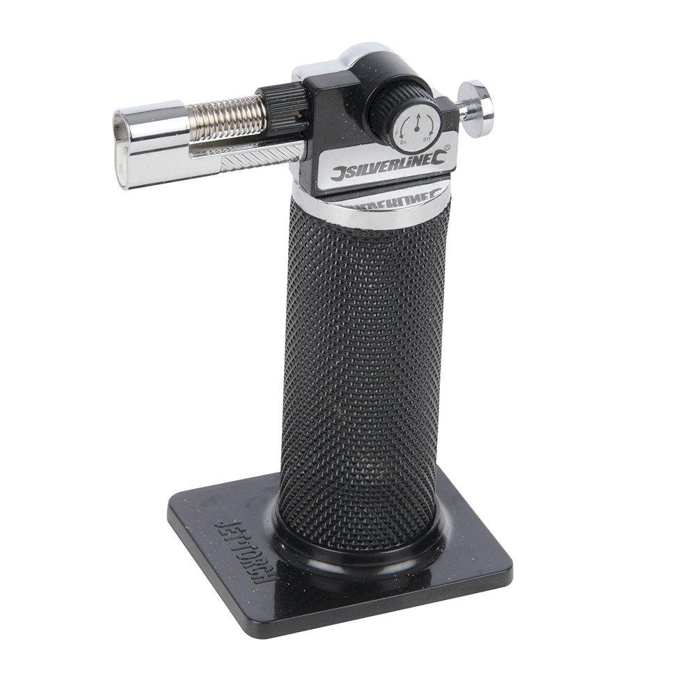 Silverline Butane Gas Torch 1300&176;C | 553079 - Vroom Classics