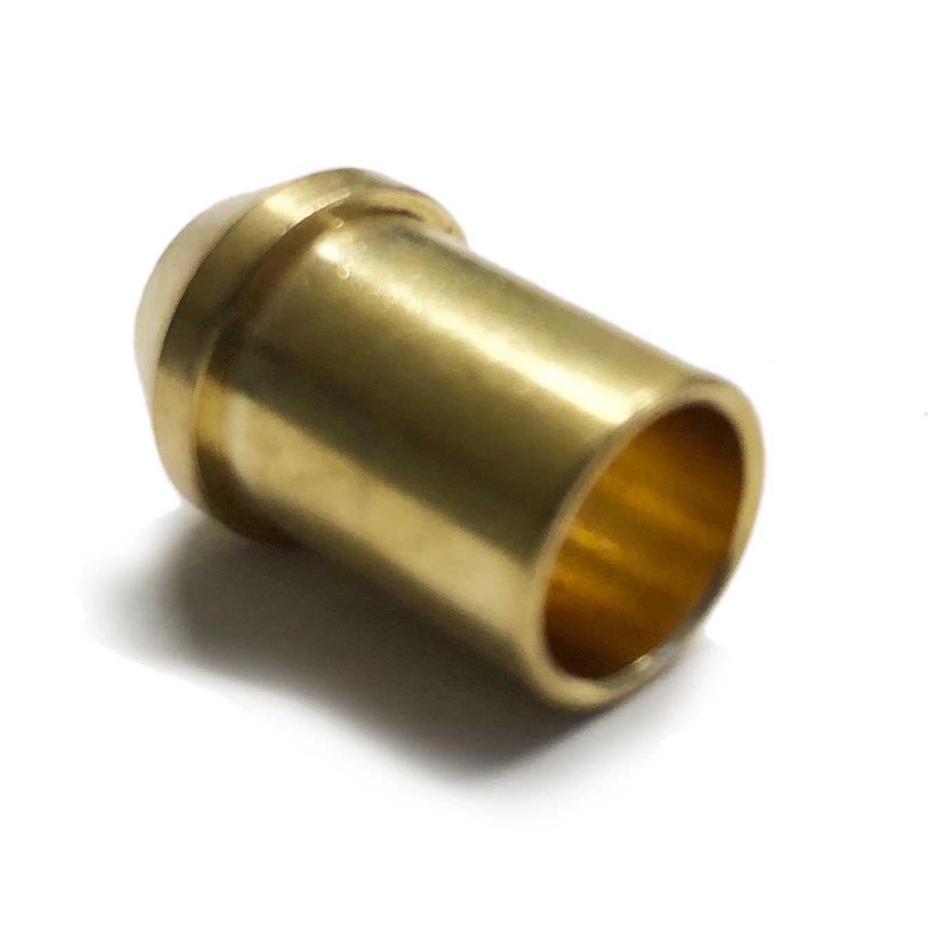 Solder Nipple Copper Petrol Fuel Pipe 5/16" OD x 1/4" BSP - Vroom Classics