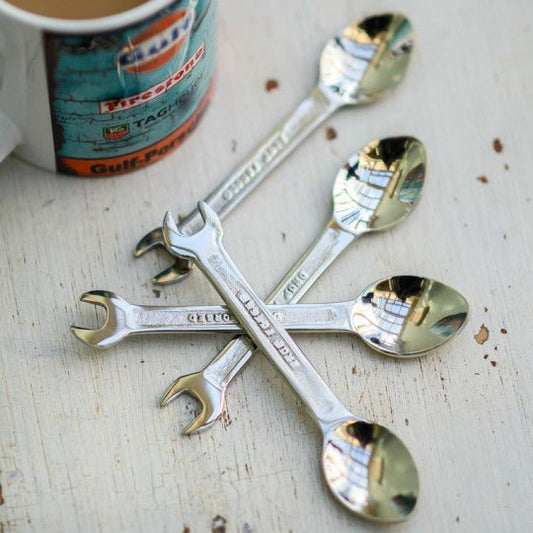 Spanner Teaspoons Set of 4 - Vroom Classics