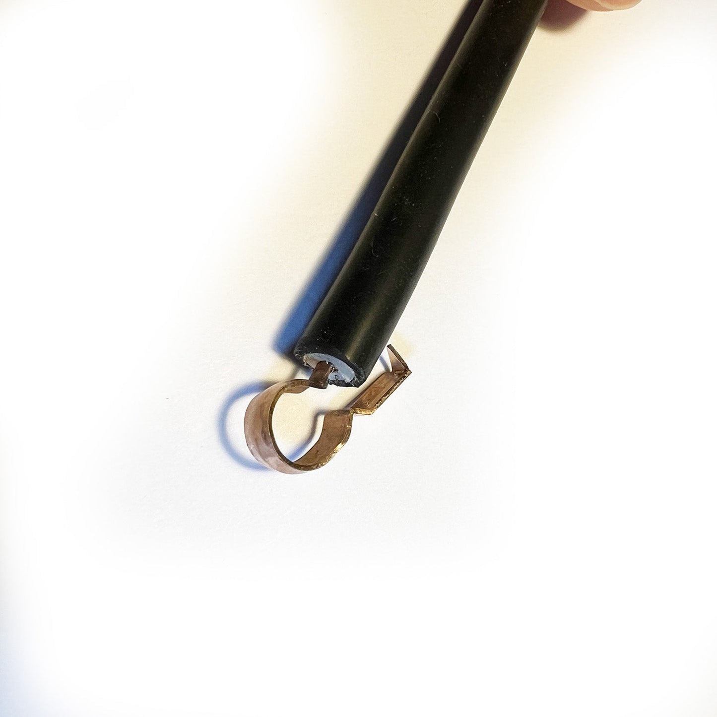 Spark Plug Cap Clip Copper (As used in some Champion Plug Caps) - Vroom Classics