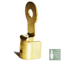 Spark Plug Terminals Ring Terminal Brass 7mm Cable - Vroom Classics